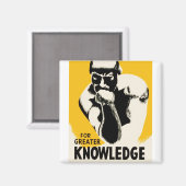 Aimant Pour une meilleure connaissance (Recto/Verso)