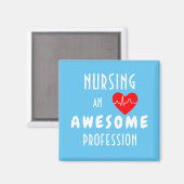 Aimant pour une profession infirmière géniale (Recto/Verso)