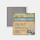 Aimant Pourcentage Enregistrer l'aimant de date (Recto/Verso)