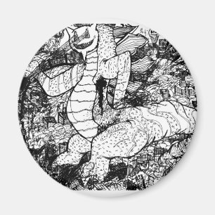 Aimant Pourcentage Godzilla