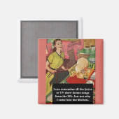 Aimant Pourquoi Est-Ce Que Je Suis Venu Dans La Cuisine V (Recto/Verso)