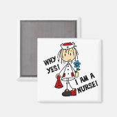 Aimant Pourquoi je suis infirmière (Recto/Verso)