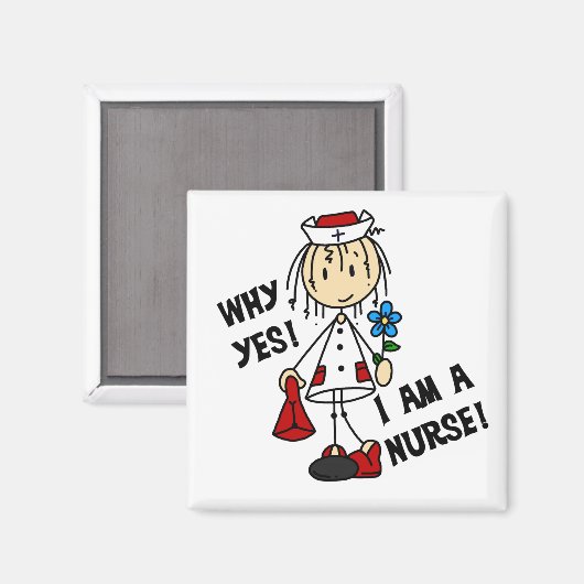 Aimant Pourquoi je suis infirmière (Recto/Verso)