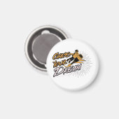 Aimant Poursuivez votre rêve | Devis inspirant (Recto/Verso)