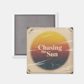 Aimant Poursuivre Le Soleil (Recto/Verso)