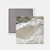 Aimant Poussière et nuages planaient au-dessus du Taklima (Recto/Verso)