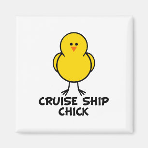 Aimant Poussin de bateau de croisière