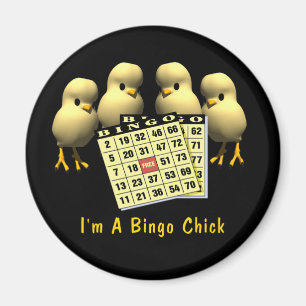 Aimant Poussin de bingo-test
