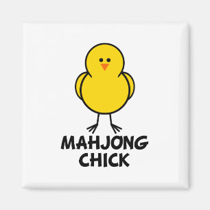 Aimant Poussin de Mahjong