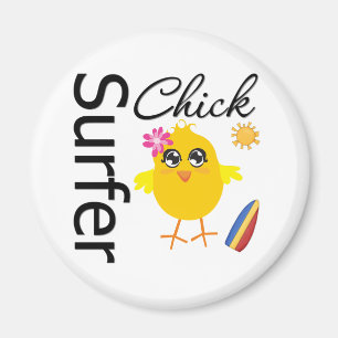 Aimant Poussin de surfer