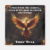 Aimant Poussin Phoenix Fierté (Devant)