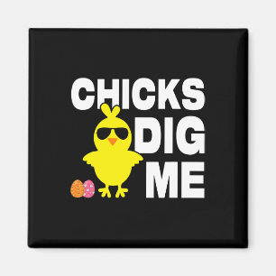 Aimant Poussins Me Creuser Hommes Garçons Drôle Chasse au