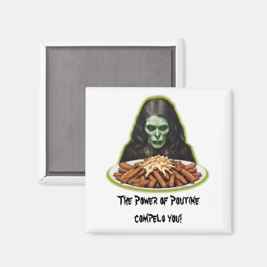 Aimant Poutine (Recto/Verso)