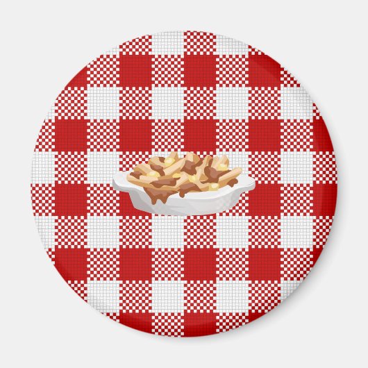 Aimant poutine (Devant)