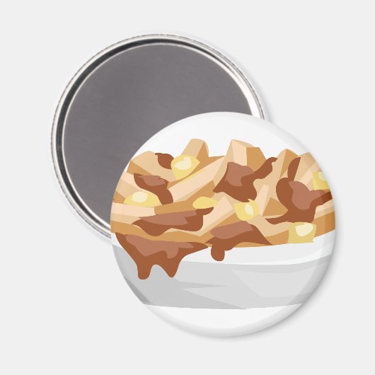 Aimant poutine (Recto/Verso)