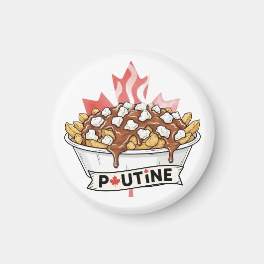 Aimant Poutine (Devant)