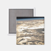 Aimant Poutres De Soleil Au Large De L'Océan Atlantique (Recto/Verso)