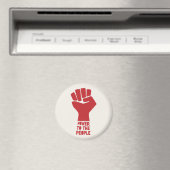 Aimant Pouvoir au peuple (In Situ (Lave-vaisselle))
