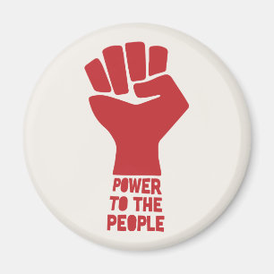 Aimant Pouvoir au peuple