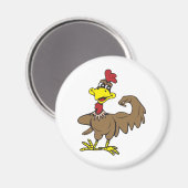 Aimant Pouvoir du poulet ! Personnalisable ! (Recto/Verso)
