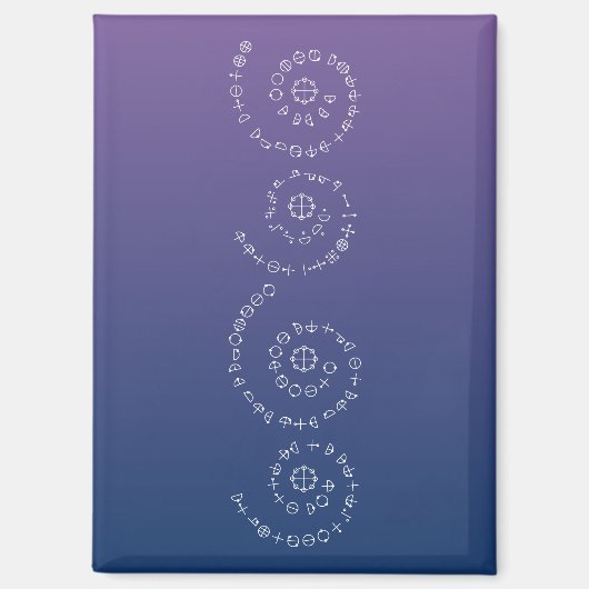 Aimant Pouvoir Katakamuna versets - 5 à 8 Chansons de Cré (Recto)