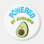 Aimant Powered by Avocado (Devant)