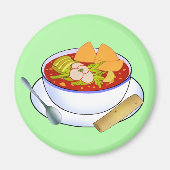 Aimant Pozole Rojo De Pollo (Devant)