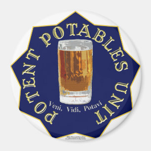 Aimant PPU (unité efficace de Potables) (bleu)