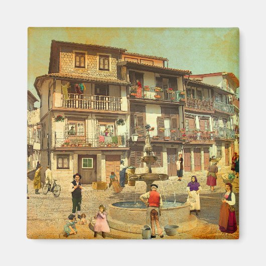 Aimant Praça São Tiago (Guimarães - Portugal) (Devant)