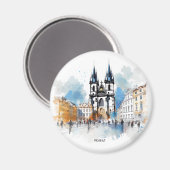 Aimant Prague (Recto/Verso)