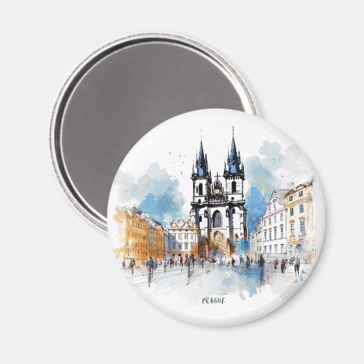 Aimant Prague (Recto/Verso)