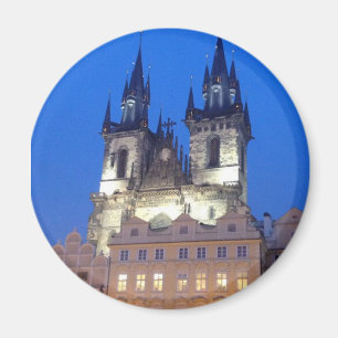 Aimant Prague par nuit