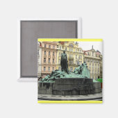 Aimant Prague, République tchèque (Recto/Verso)