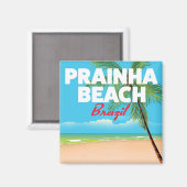 Aimant Prainha Beach Brésil (Recto/Verso)