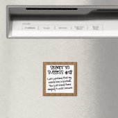 Aimant Pratiquer une étiquette de bureau appropriée (In Situ (Lave-vaisselle))