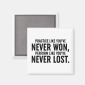 Aimant Pratiquez comme vous n'avez jamais gagné (Recto/Verso)