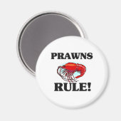 Aimant PRAWNS Rule ! (Recto/Verso)