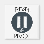 Aimant Pray Pause PIVOT (Devant)