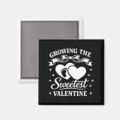 Aimant Pregnancy Announcement Growing The Sweetest Valent (Recto/Verso)