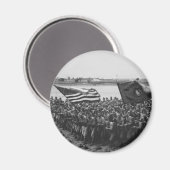 Aimant Premier à combattre - US Marines - 1918 (Recto/Verso)