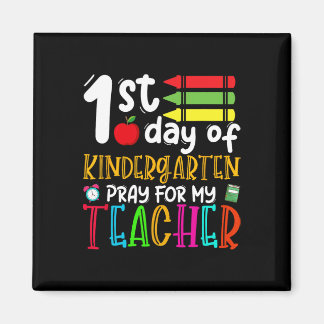 Aimant Premier Jour D'Enfance Priez Pour Mon Professeur D