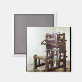 Aimant Premier métier à tisser, 1750 (Recto/Verso)