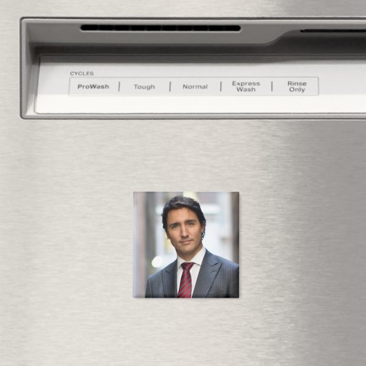 Aimant Premier ministre Justin Trudeau 2017 (In Situ (Lave-vaisselle))