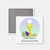 Aimant Premier Modèle d'aimant de communion (Recto/Verso)