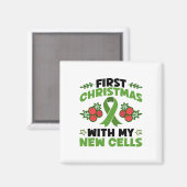 Aimant Premier Noël Avec Mes Nouvelles Cellules - Cellule (Recto/Verso)