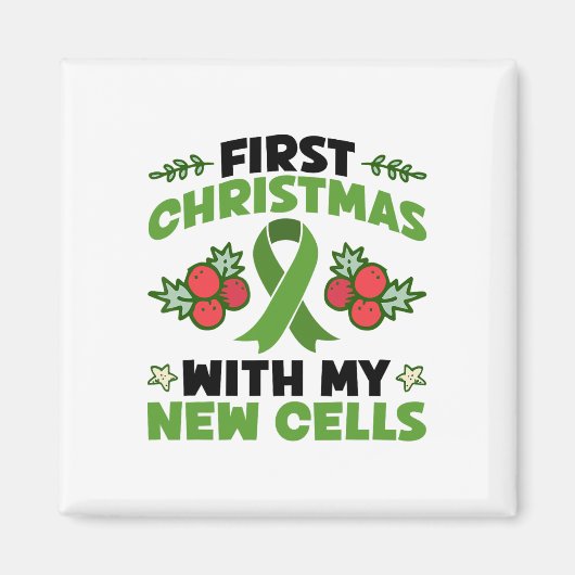 Aimant Premier Noël Avec Mes Nouvelles Cellules - Cellule (Devant)