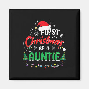 Aimant Premier Noël comme une tante 1ère correspondance d