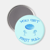 Aimant Premier tirage Frisbee (Recto/Verso)