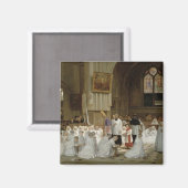 Aimant Première communion, 1867 (Recto/Verso)