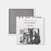 Aimant Première édition de "Le rouge et le noir" (Recto/Verso)